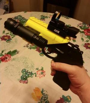 Handgun Tri-Rail Mount