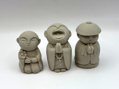 Trio of Monks