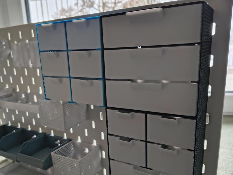 Small Parts Drawer for Skadis (3xlarge)