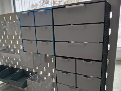 Small Parts Drawer for Skadis (3xlarge)