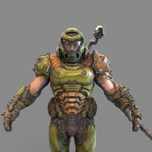 Doom Eternal Slayer Full Body Wearable Armor with Accesories