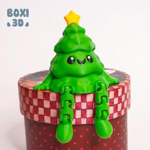 CHRISTMAS TREE – FLEXI – ARTICULATED – CUTE-PRINT IN PLACE