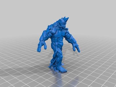 steampunk – cyberpunk yeti #2 – partial supports