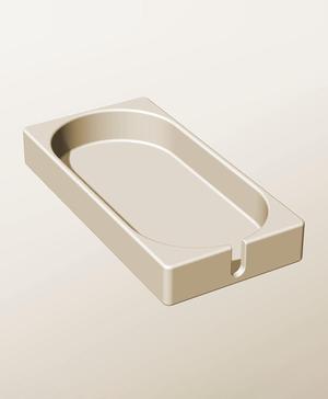 CX96-30-SS Stackable slotted bin box module for creative decor
