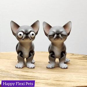 Richard the Chihuahua – articulated toy dog