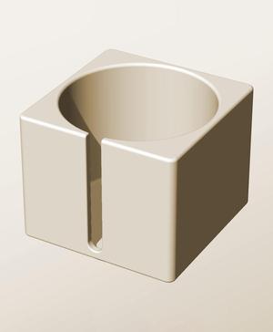 CS96-85-S Modular slotted component container modern decor