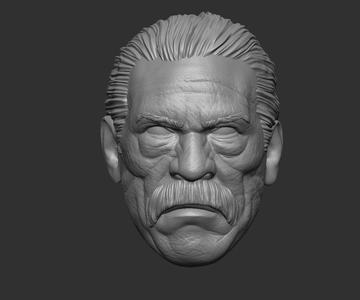 Danny Trejo – Headsculpt for Action Figures 3D print model