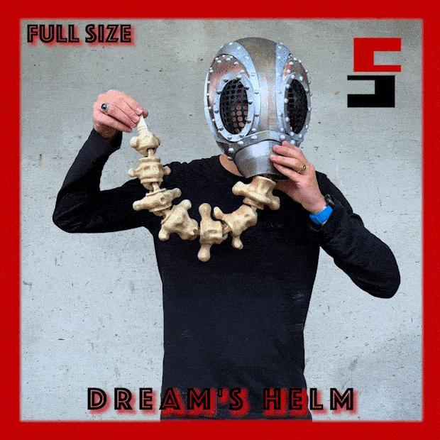 Sandman helmet ARTICULATED The Helmet of Dreams Dream’s Helm