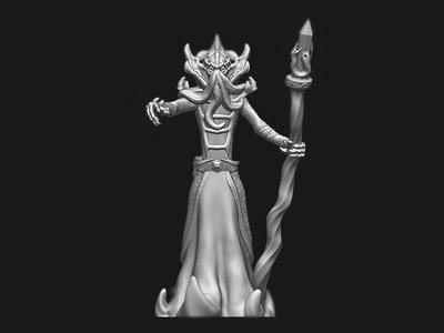 DnD miniature illithid mindflayer monster ver 3.0