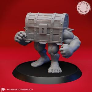 Mimic – Brawler Treasure Chest – Tabletop Miniature