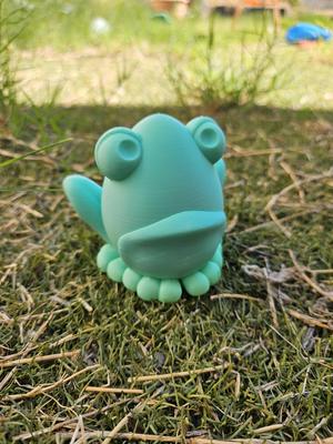 Eggles Frog Easter Egg Threaded Container
