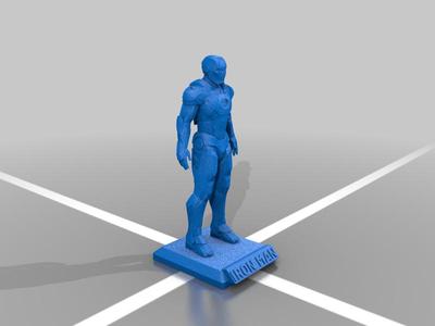 Iron Man with base