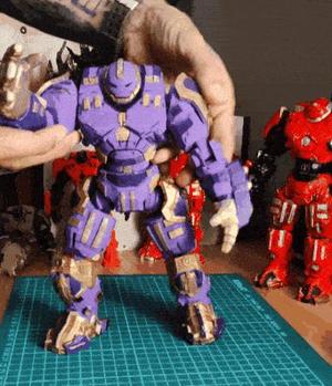 Hulkbuster Flexy – Articulated Robot – Action Figure – Toy