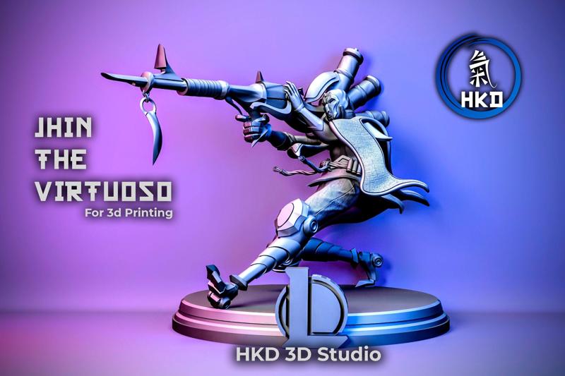Jhin The virutoso Fanart – League of legends