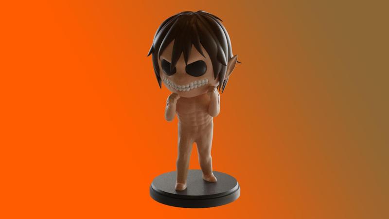 Shingeki no Kyojin – Eren titan