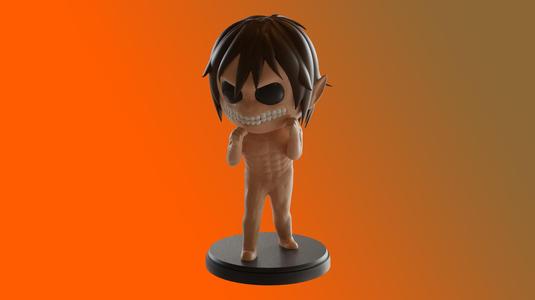 Shingeki no Kyojin – Eren titan
