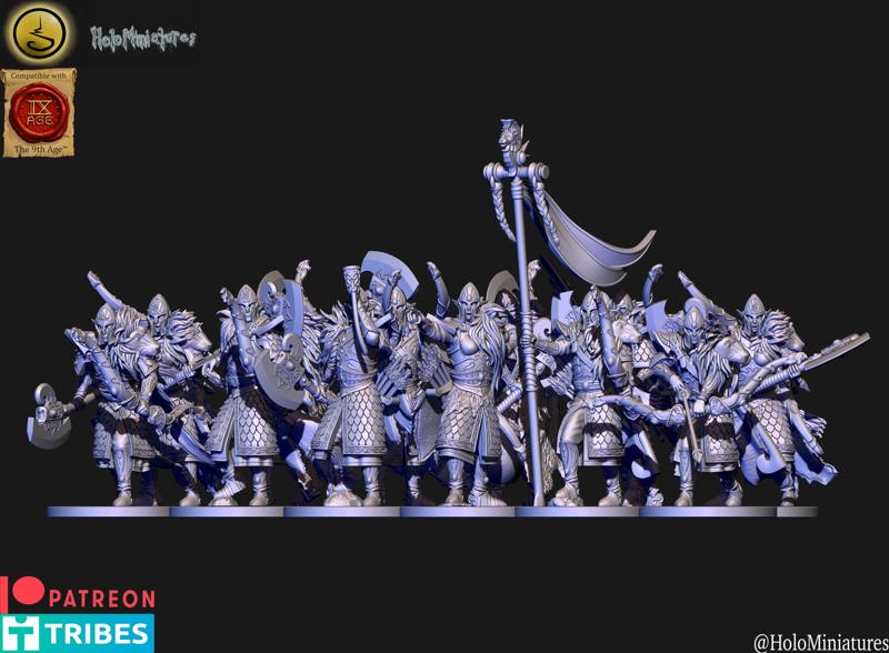 High elves Woodsmen unit