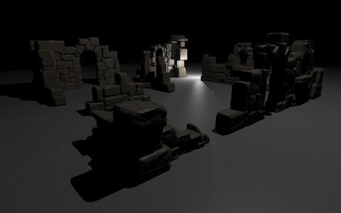 Free Ruins from Castle Kickstarter (only 2 walls)