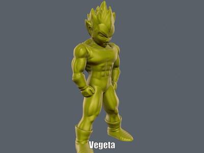 Vegeta (Easy print no support)