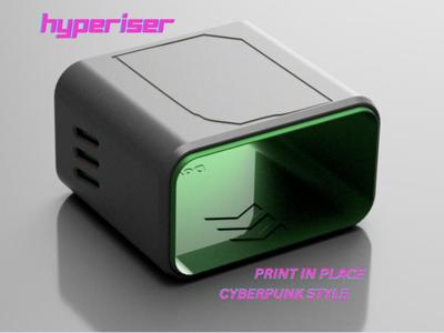 Hyperiser PC monitor riser/mini pc