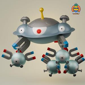 magnemite magneton and magnezone pack