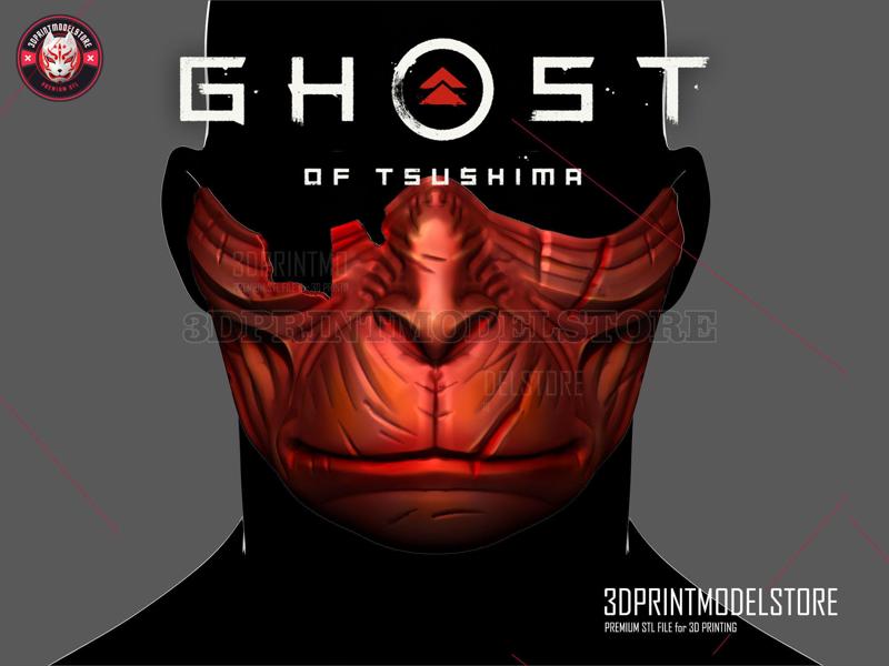 Ghost of Tsushima Mask – Sacred Samurai Cosplay Halloween Helmet