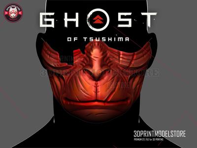 Ghost of Tsushima Mask – Sacred Samurai Cosplay Halloween Helmet
