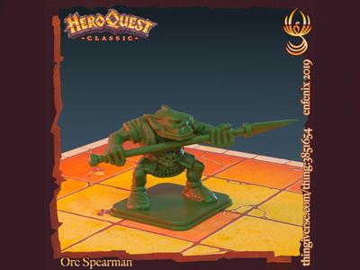 HeroQuest – Orc Spearman