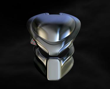 Predator Mask Jungle Hunter  File STL OBJ for 3D Printing