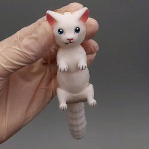 Cat Flexi Keychain (PRINT-IN-PLACE)
