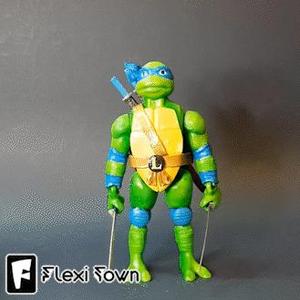 Flexi Print-in-Place Teenage Mutant Ninja Turtles, Leonardo