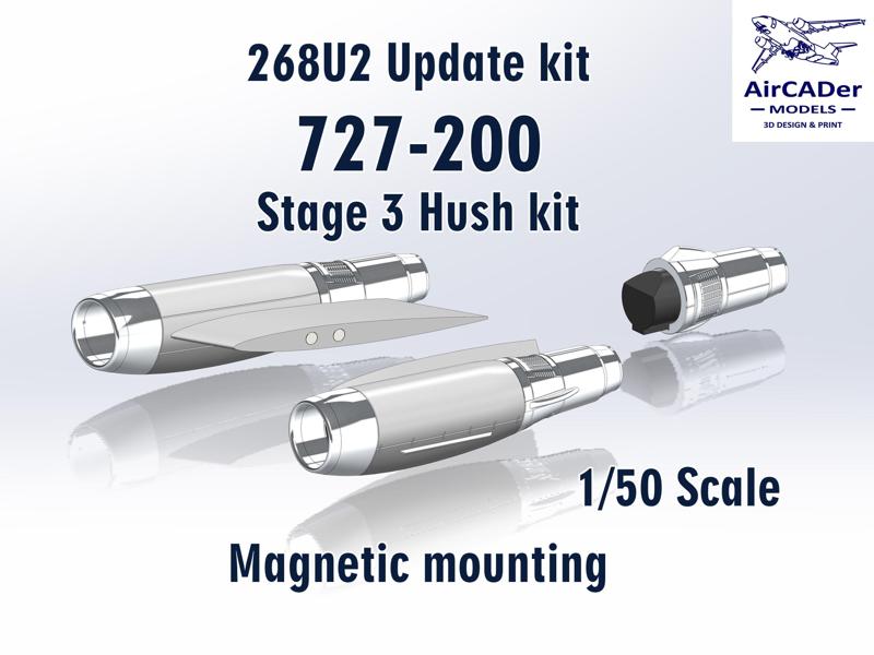 268U2 Update kit Boeing 727-200 Stage 3 Hush kit