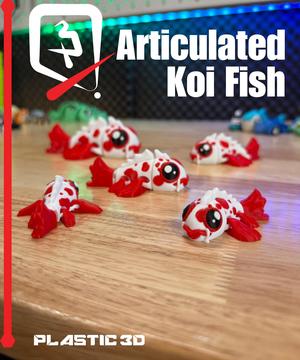 Articulated Koi Fish