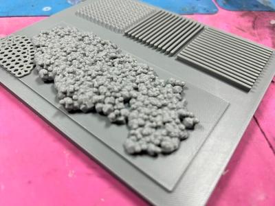 Dry Brush Texture Board for Miniature Painting