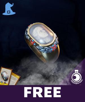 FREE Real-size Prop – Haunted Ghost Ring