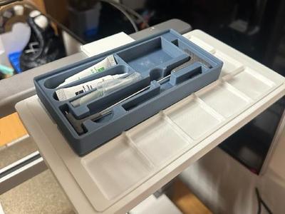 Bambu A1 Gridfinity Top Mount Tray