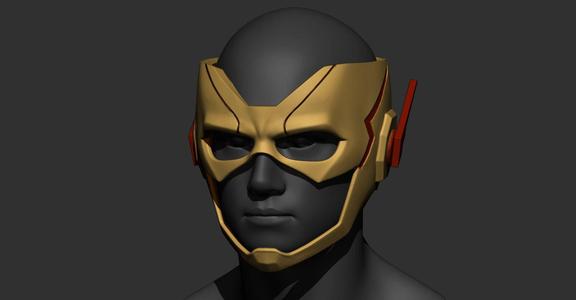 Flash Kid Helmet – DC comic 3D print model