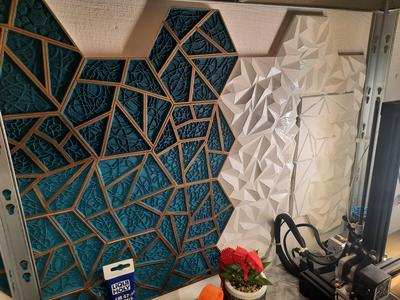 Wall panel_wall panel hexagon