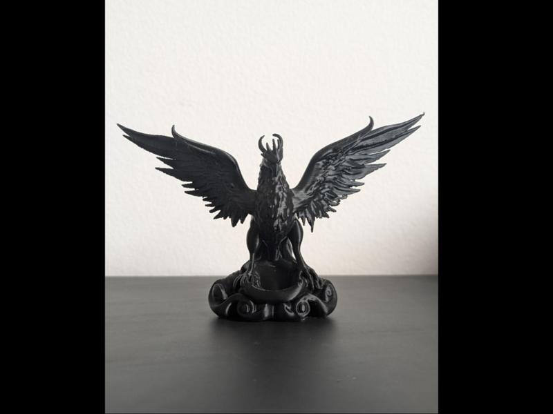 Celestial Phoenix statue