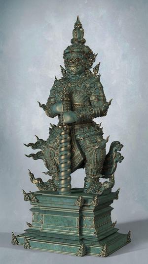 Tao Wessuwan Vol-01 Thai Art for  3D print model