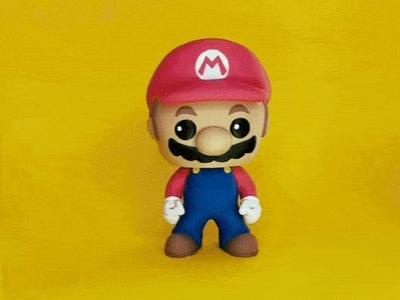 Super Mario Funko Pop Bobblehead STL + 3mf (colored version)