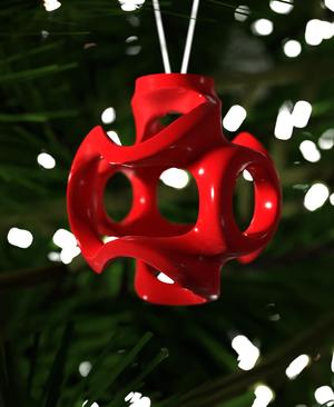 Christmas Ornament Fractal Frost 002