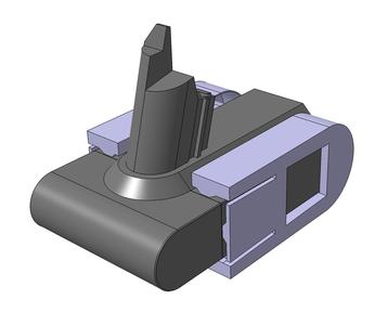 Dyson V6 Battery Opener