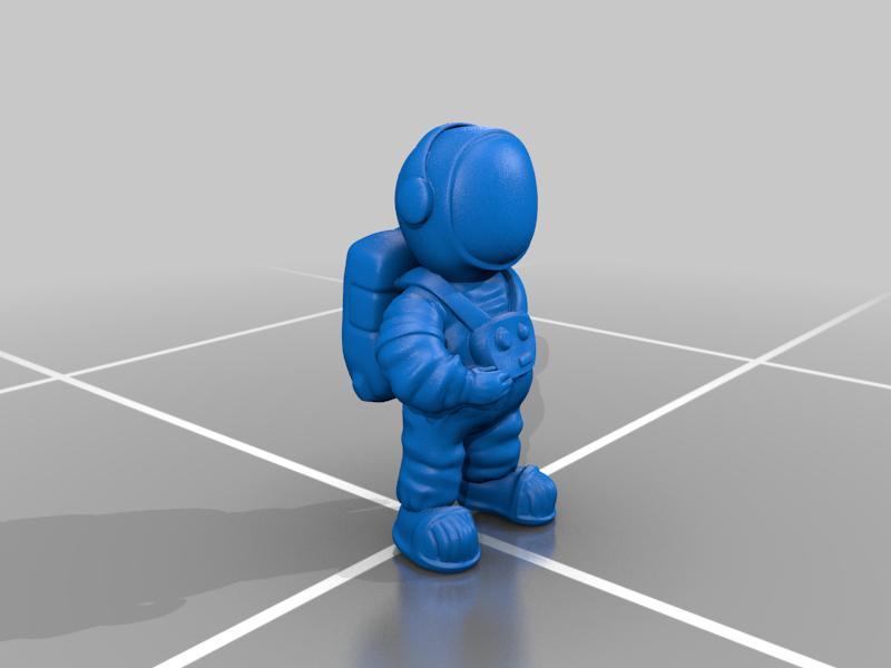 astronaut standing up