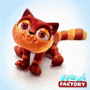 Cute Flexi Print-in-Place Kitten