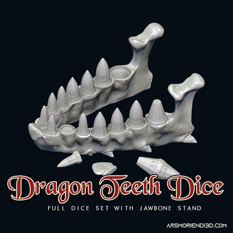 Dragon Teeth Dice Set