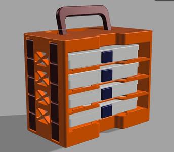 Mobile Parts Storage Rack