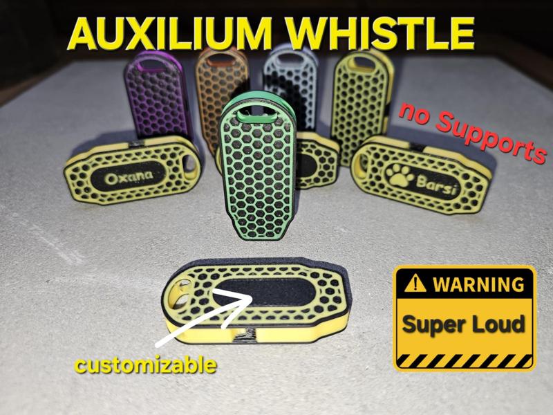 Auxilium WHISTLE – The Innovative Signal Whistle