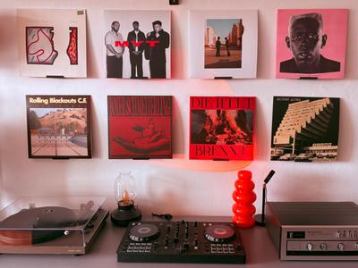 Vinyl Record Wall Mount
