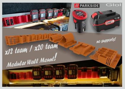 Modular Parkside x20 x12 wall mount